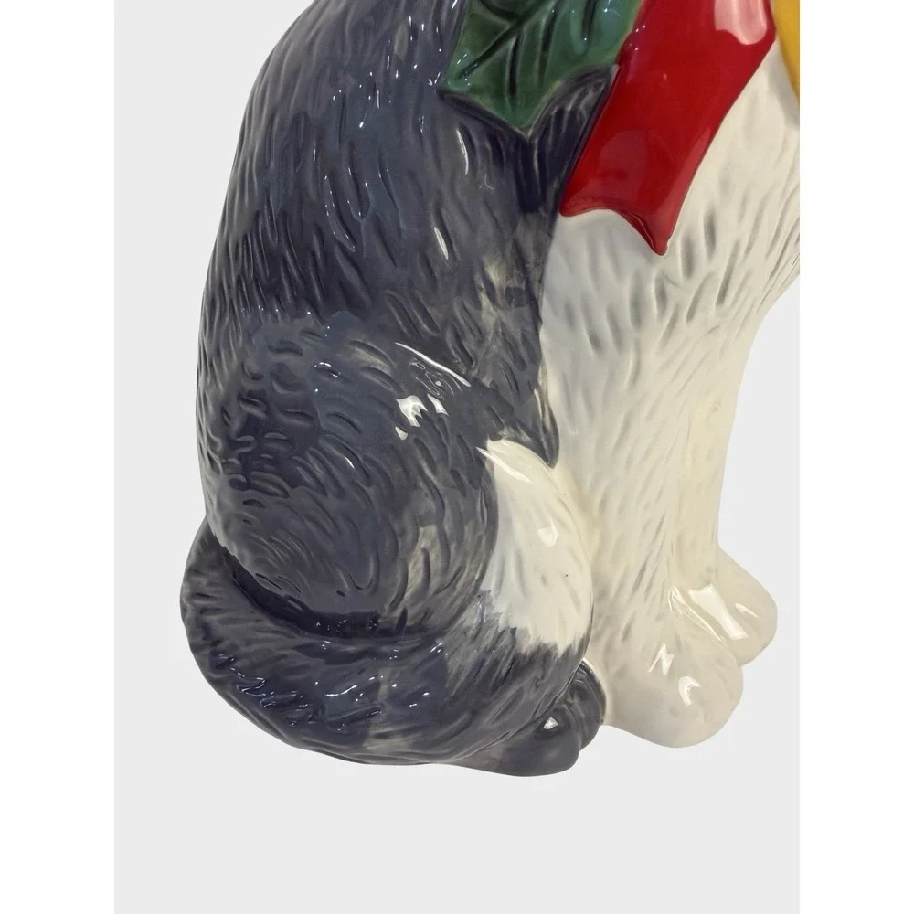 Anthropologie‎ Peluche Cat Cookie Jar Ceramic Stoneware